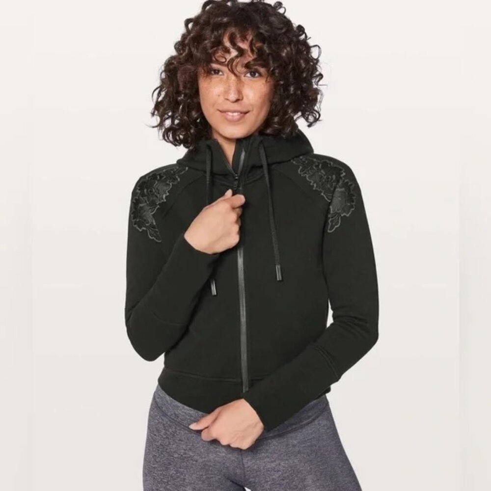 Lululemon Embroidered To You Hoodie Black